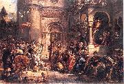 Jan Matejko Reception of the Jews A.D. 1096. Sweden oil painting artist